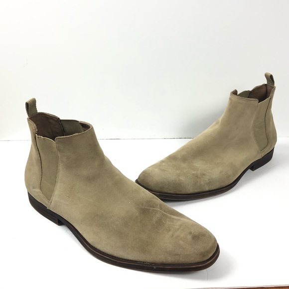 aldo suede chelsea boots